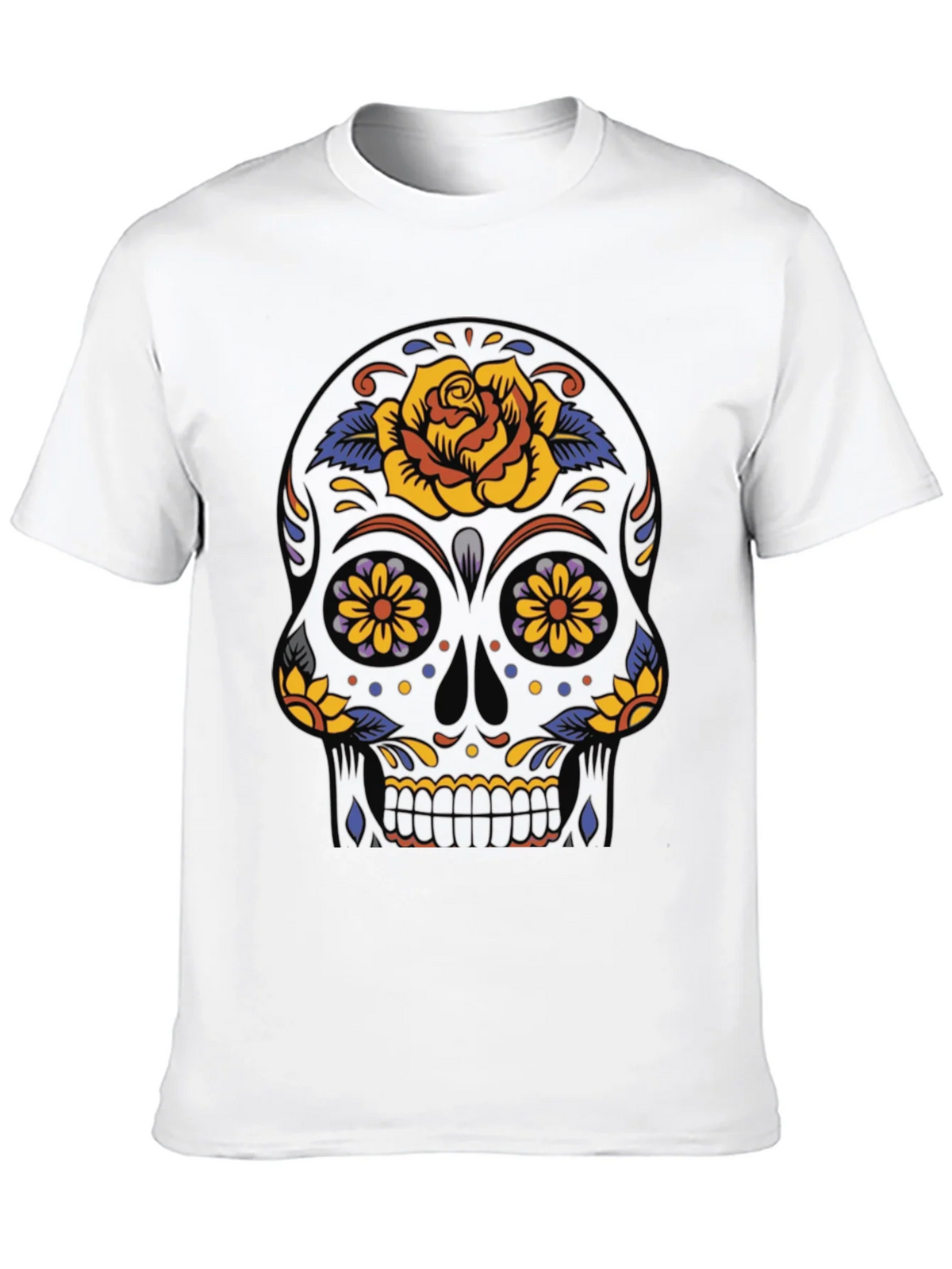Sugar Skull Graphic Tee - Day of the Dead product image 9
