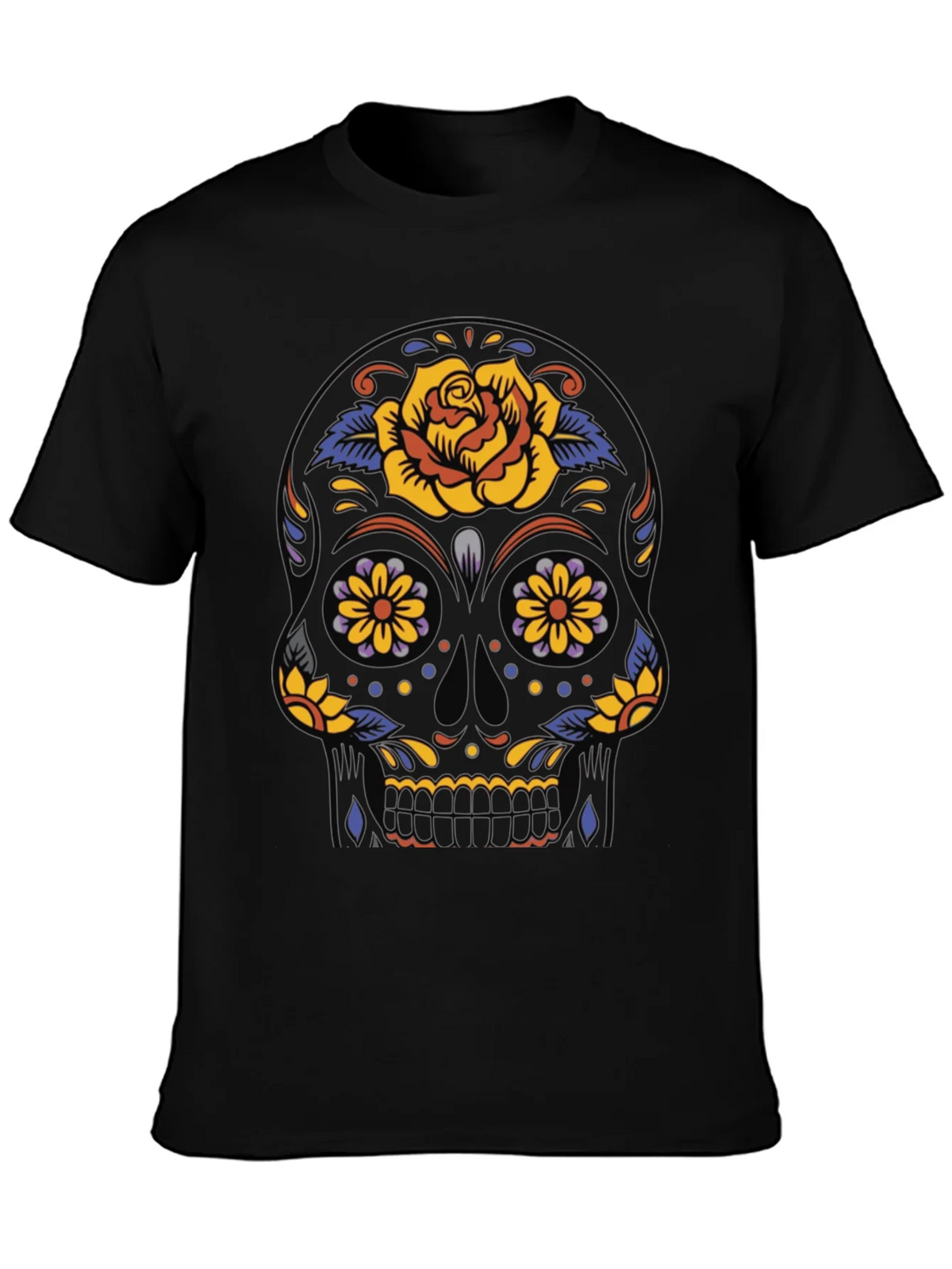 Sugar Skull Graphic Tee - Day of the Dead product image 3