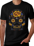 Sugar Skull Graphic Tee - Day of the Dead product image 1