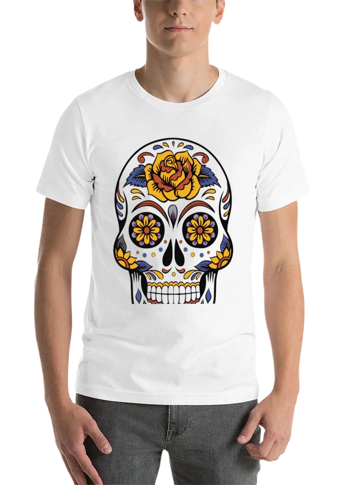 Sugar Skull Graphic Tee - Day of the Dead product image 10