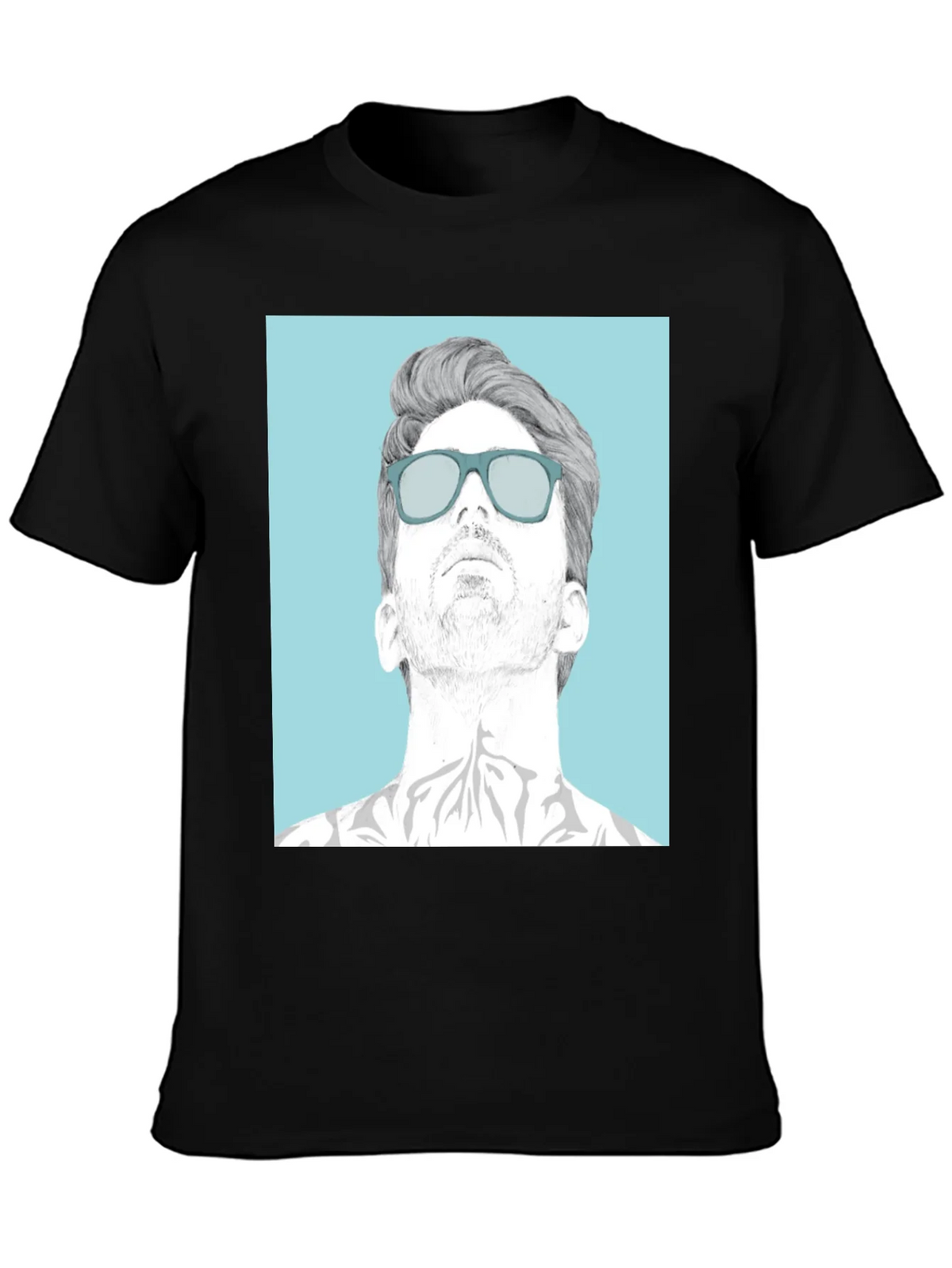 Cool Graphic Tee - Man with Sunglasses product image 3