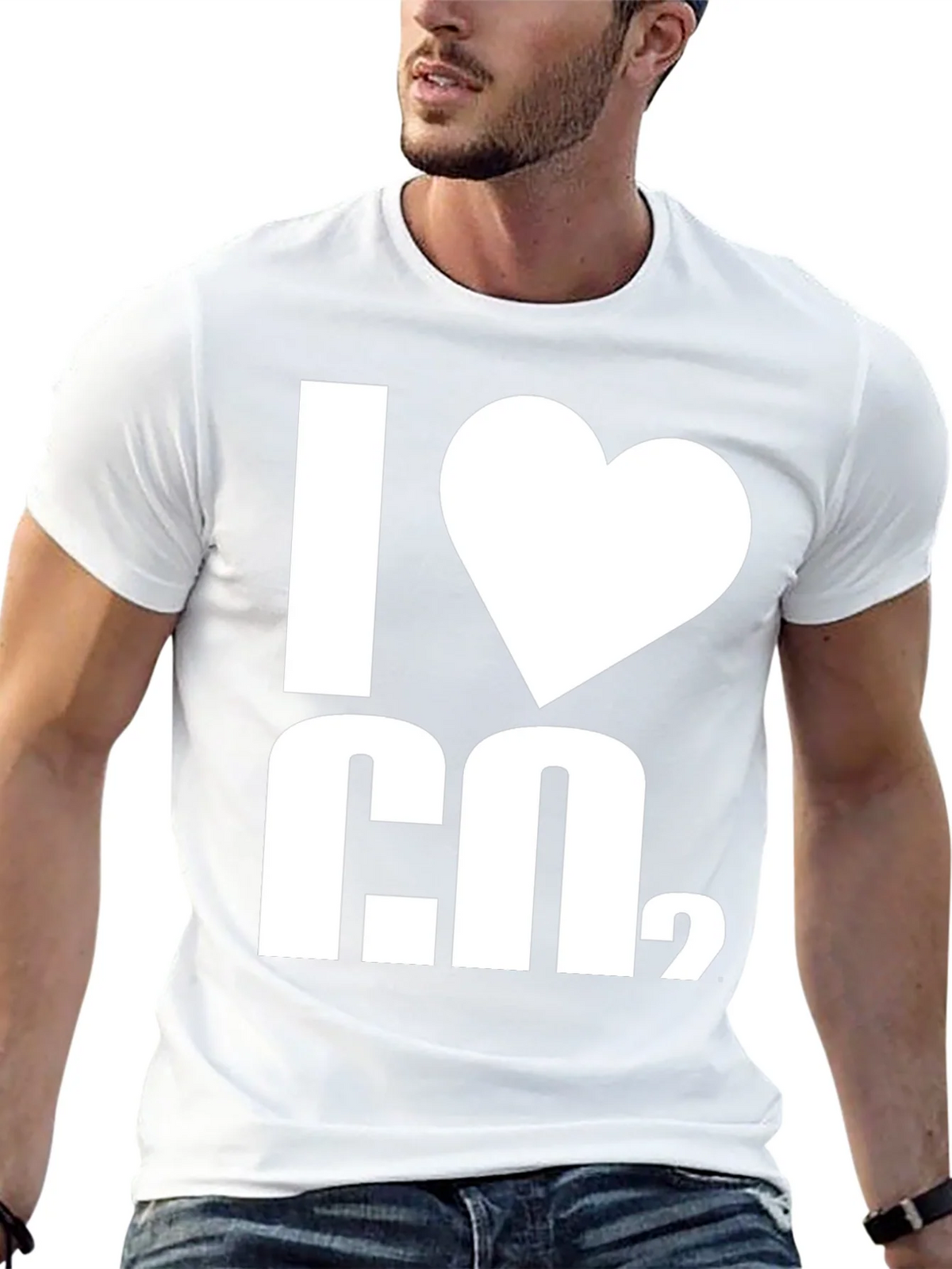 I Heart H2O T-Shirt - Black Cotton Blend Graphic Tee product image 12