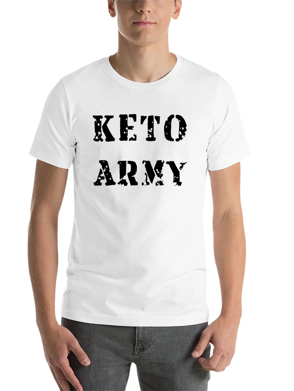 Keto Army Black T-Shirt product image 10