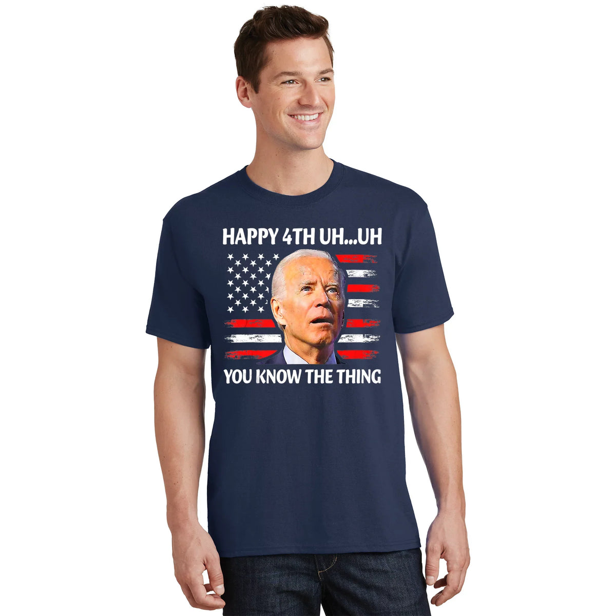 Happy Uh You Know The Thing Funny Joe Biden 4th Of July product image 1