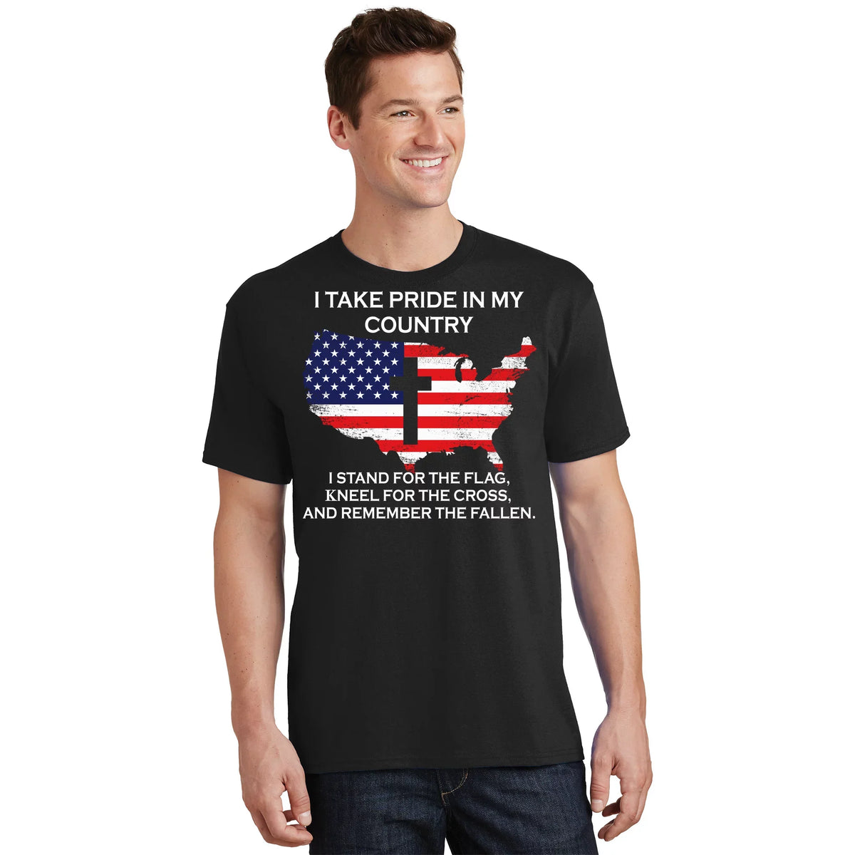 I Take Pride In My Country USA T-Shirt product image 1