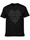 Therapy Squad Heart Graphic Tee - Black product image 1