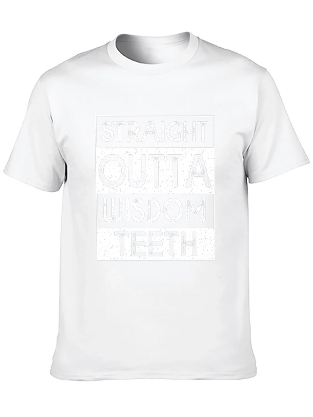 Straight Outta Wisdom Teeth Black T-Shirt product image 9