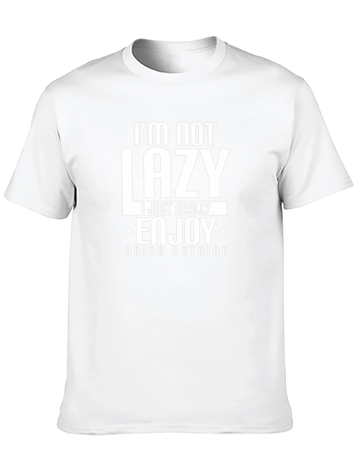Funny Im Not Lazy Graphic T-Shirt product image 9