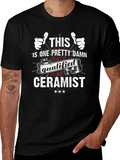 Qualified Ceramist Graphic T-Shirt product image 1