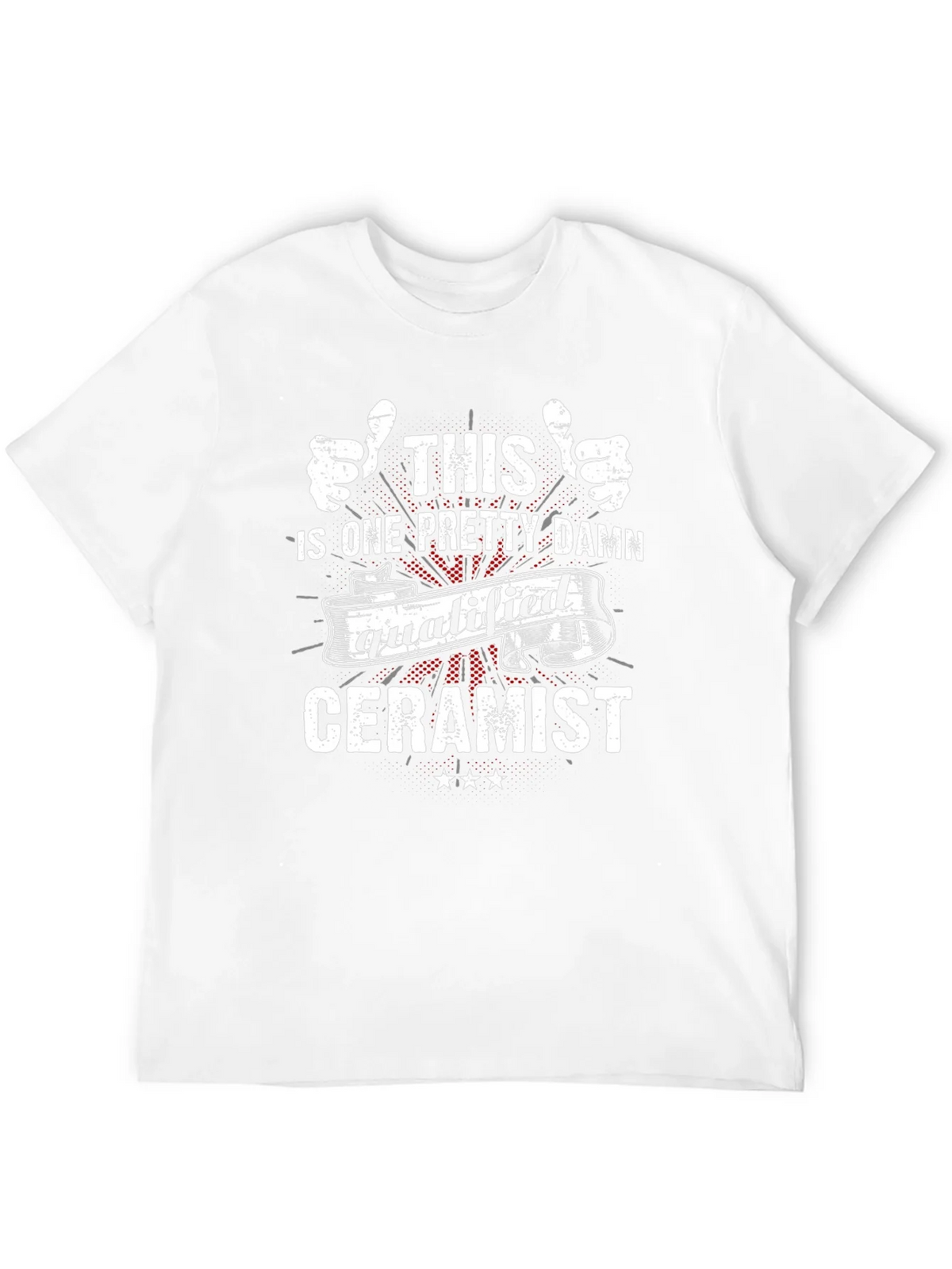 Qualified Ceramist Graphic T-Shirt product image 11