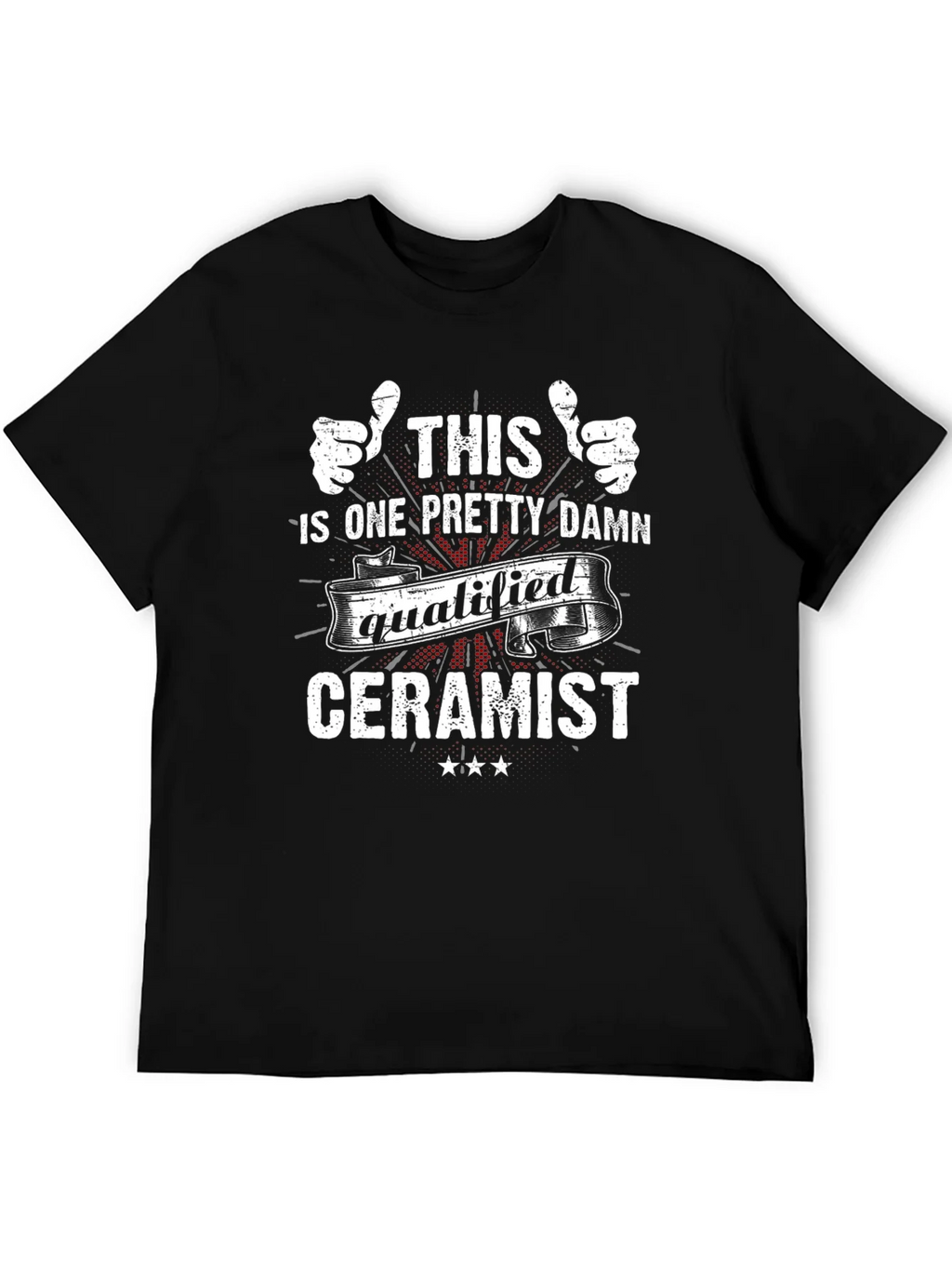 Qualified Ceramist Graphic T-Shirt product image 5