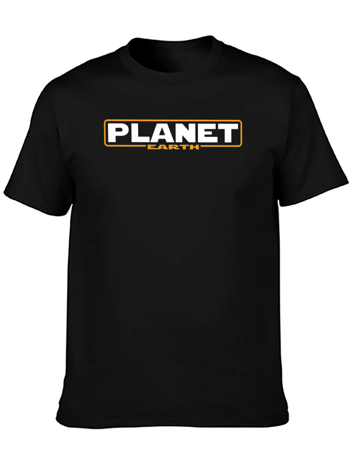 Planet Earth Graphic Tee - Bold Black T-Shirt product image 3