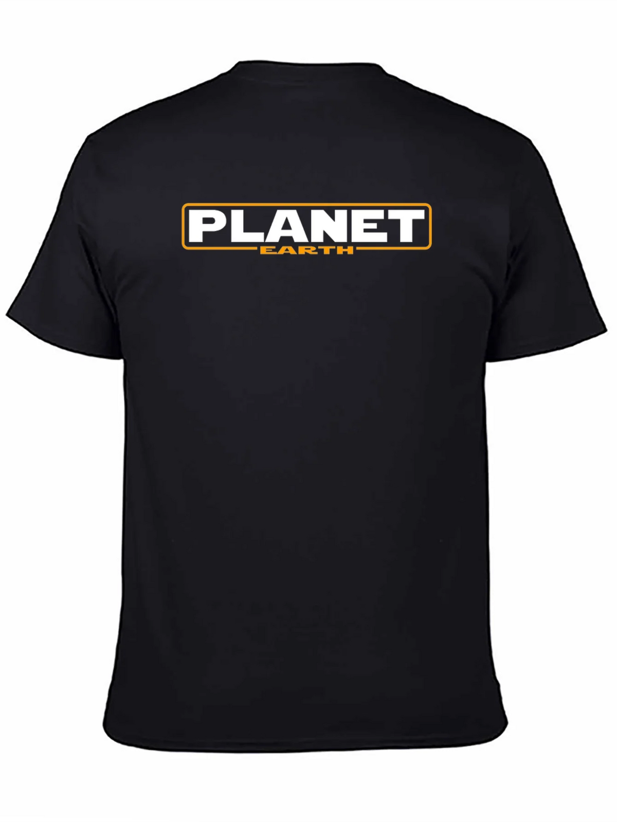 Planet Earth Graphic Tee - Bold Black T-Shirt product image 4
