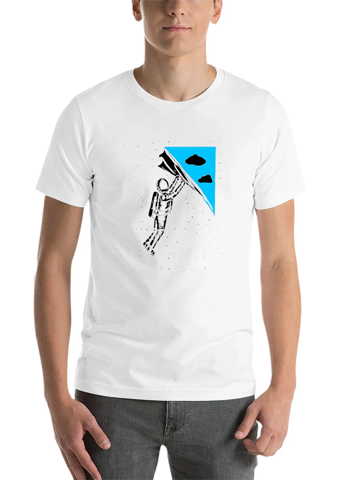 Astronaut Sky T-Shirt - Unveil Your Dreams product image 10