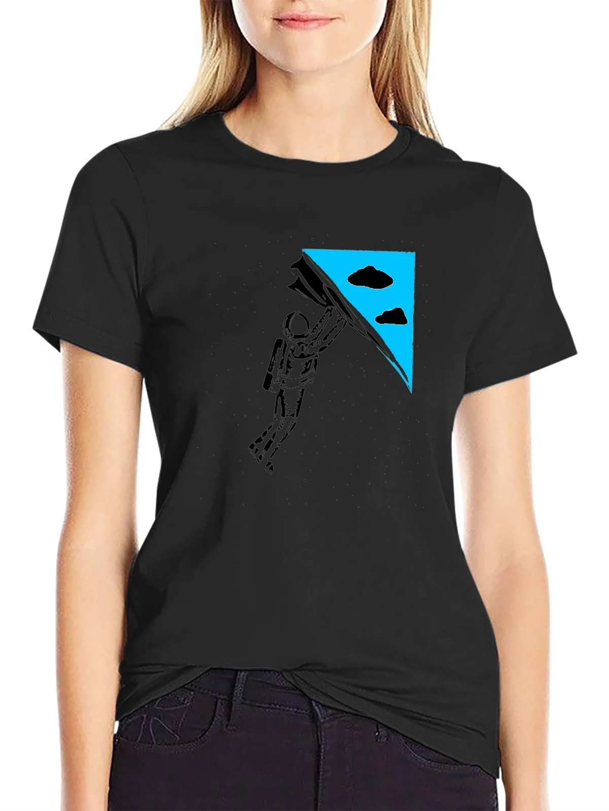 Astronaut Sky T-Shirt - Unveil Your Dreams product image 2