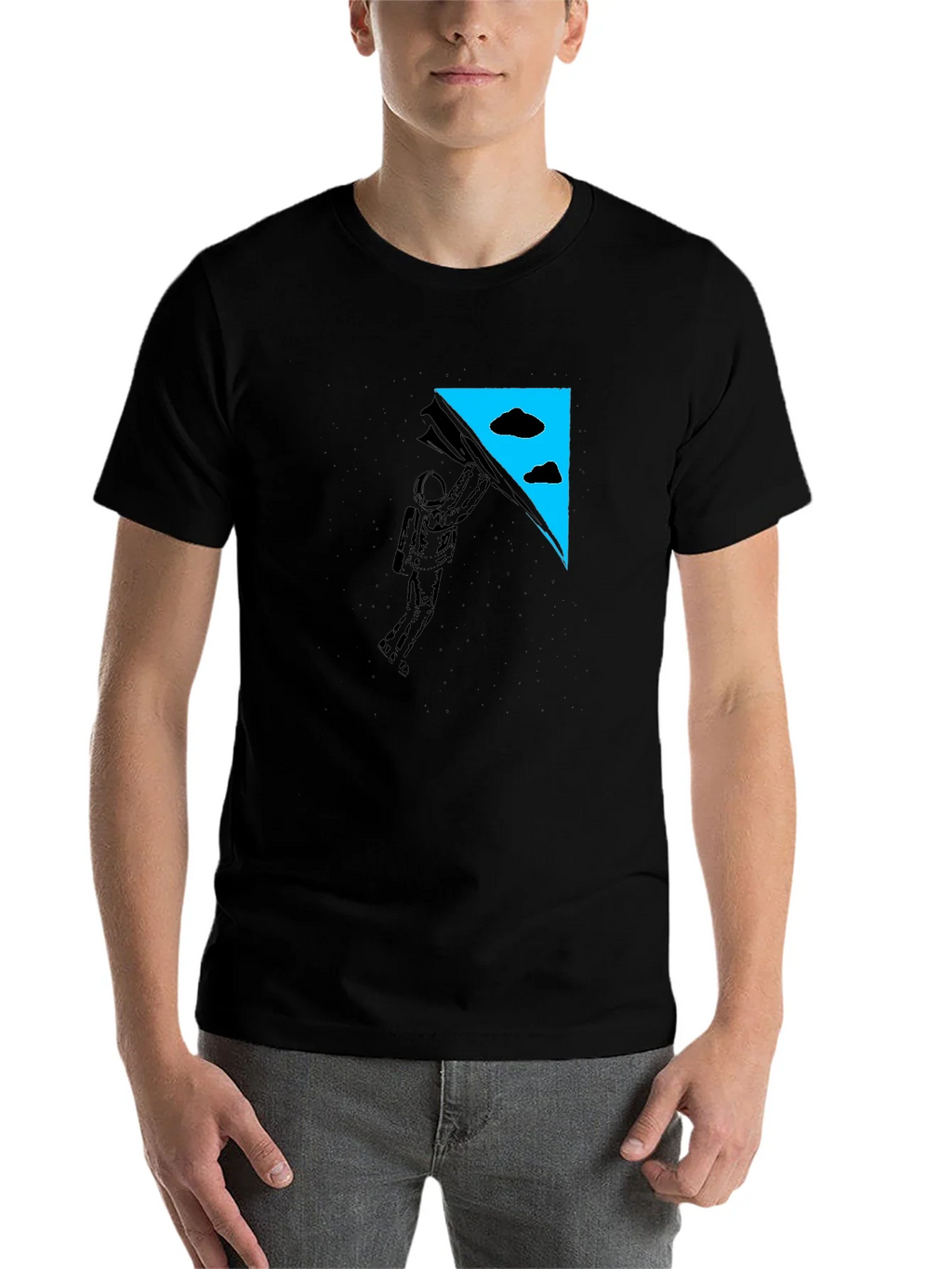 Astronaut Sky T-Shirt - Unveil Your Dreams product image 4