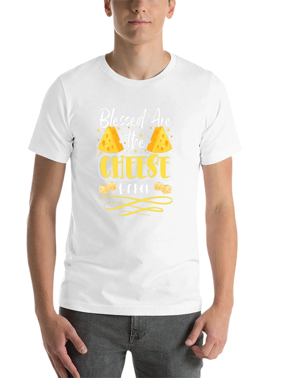Blessed Are The Cheese Maker Graphic T-Shirt product image 10