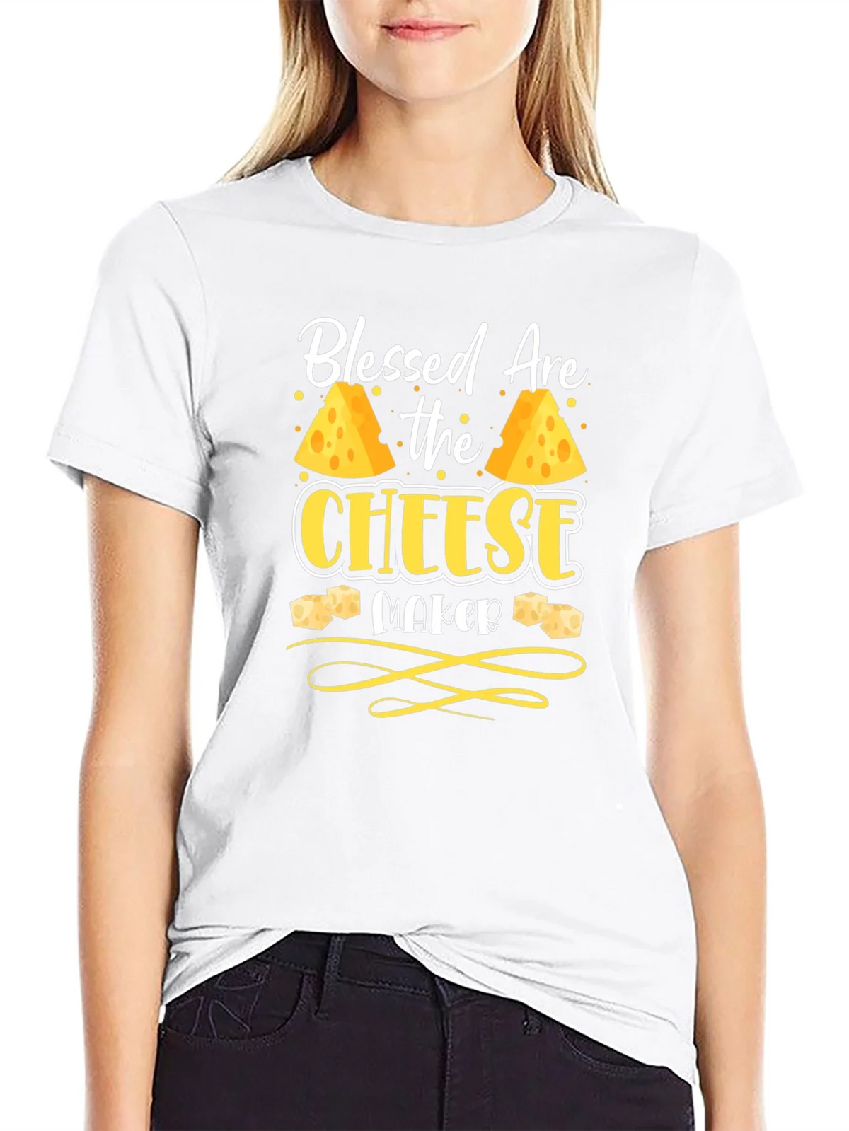Blessed Are The Cheese Maker Graphic T-Shirt product image 8