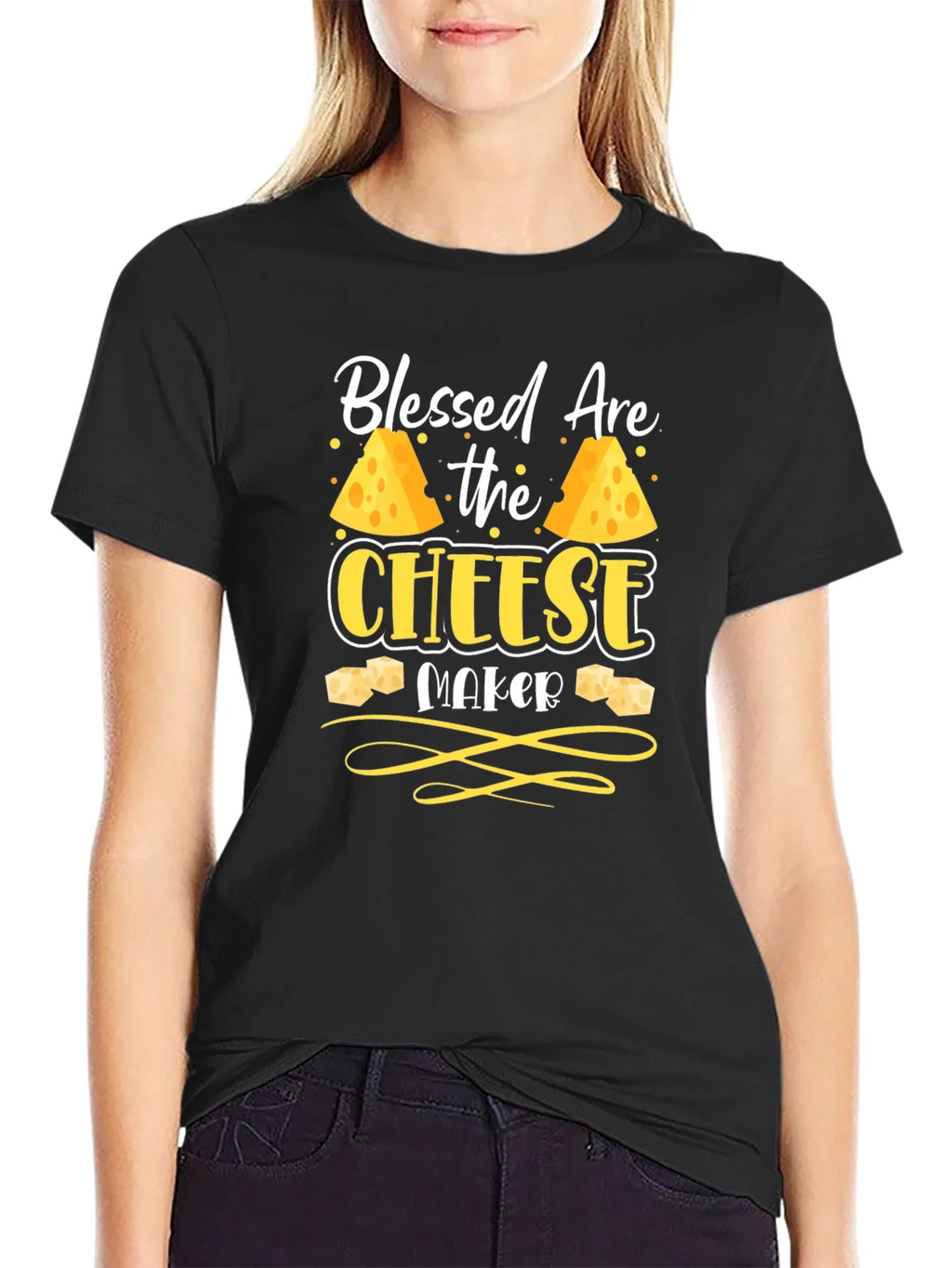 Blessed Are The Cheese Maker Graphic T-Shirt product image 2
