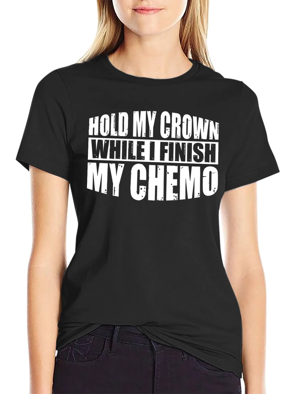Hold My Crown Chemo T-Shirt product image 2
