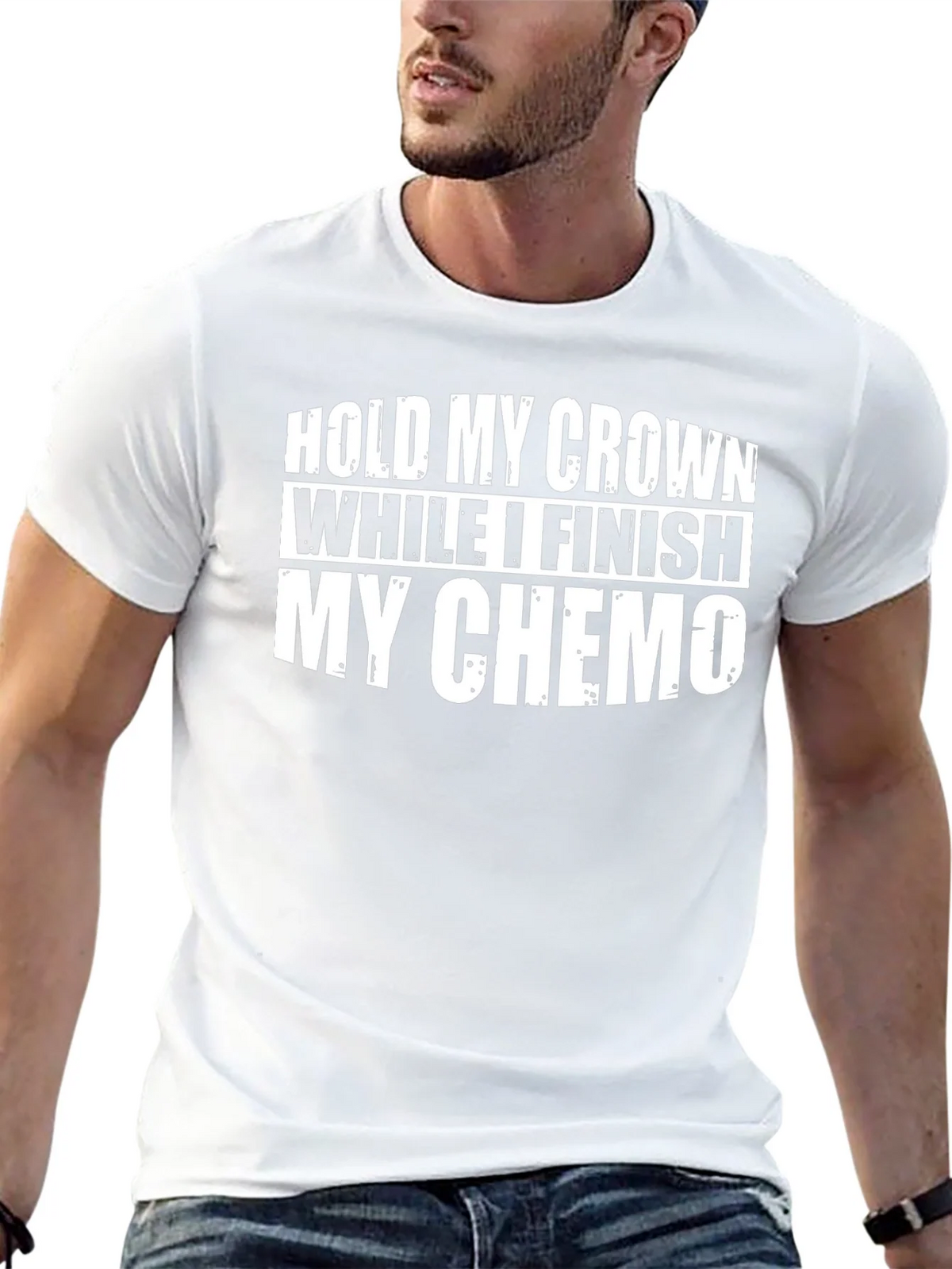 Hold My Crown Chemo T-Shirt product image 12