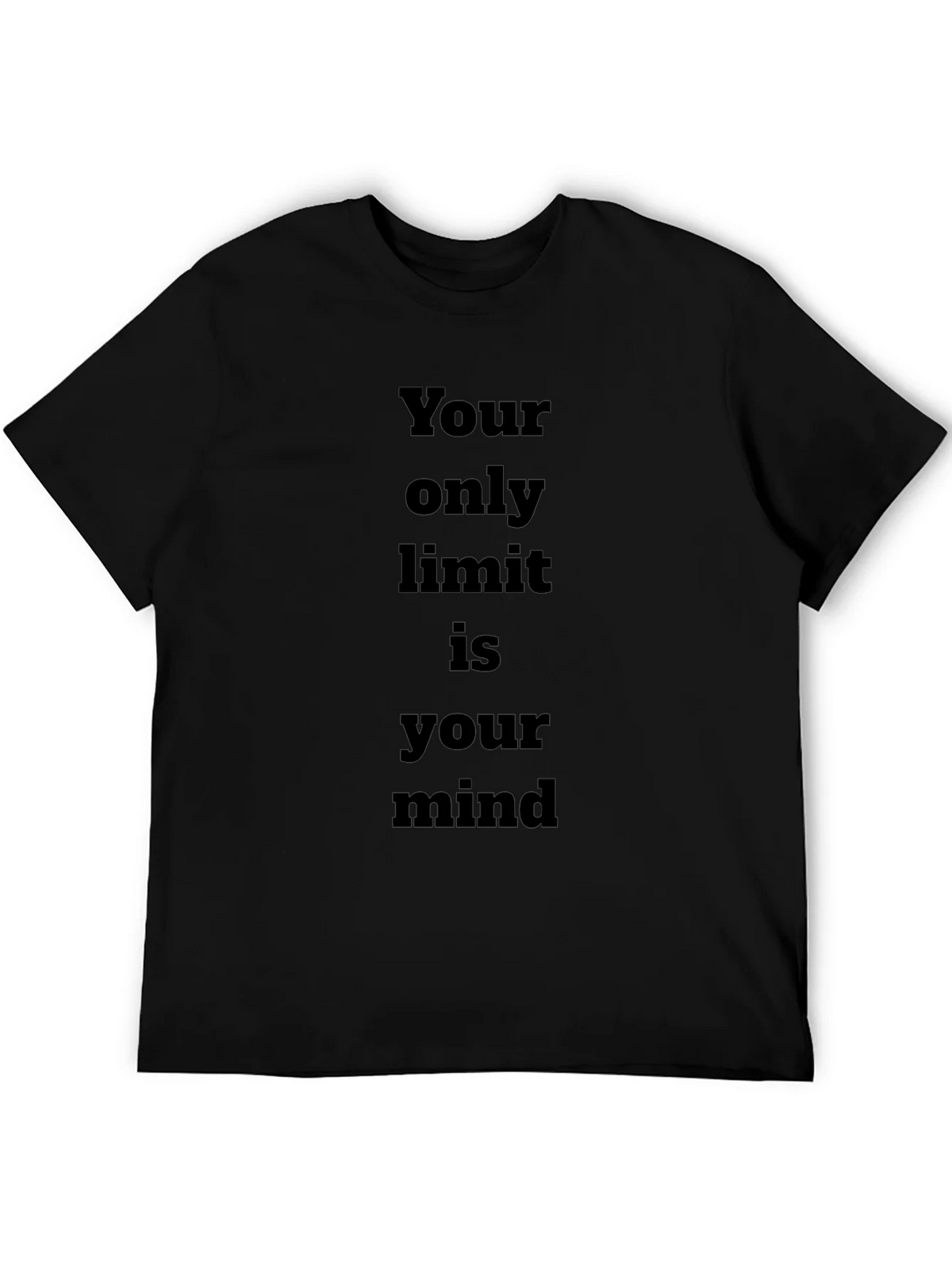 Inspirational Mindset Tee - Your only limit is mind T-Shirt product image 5