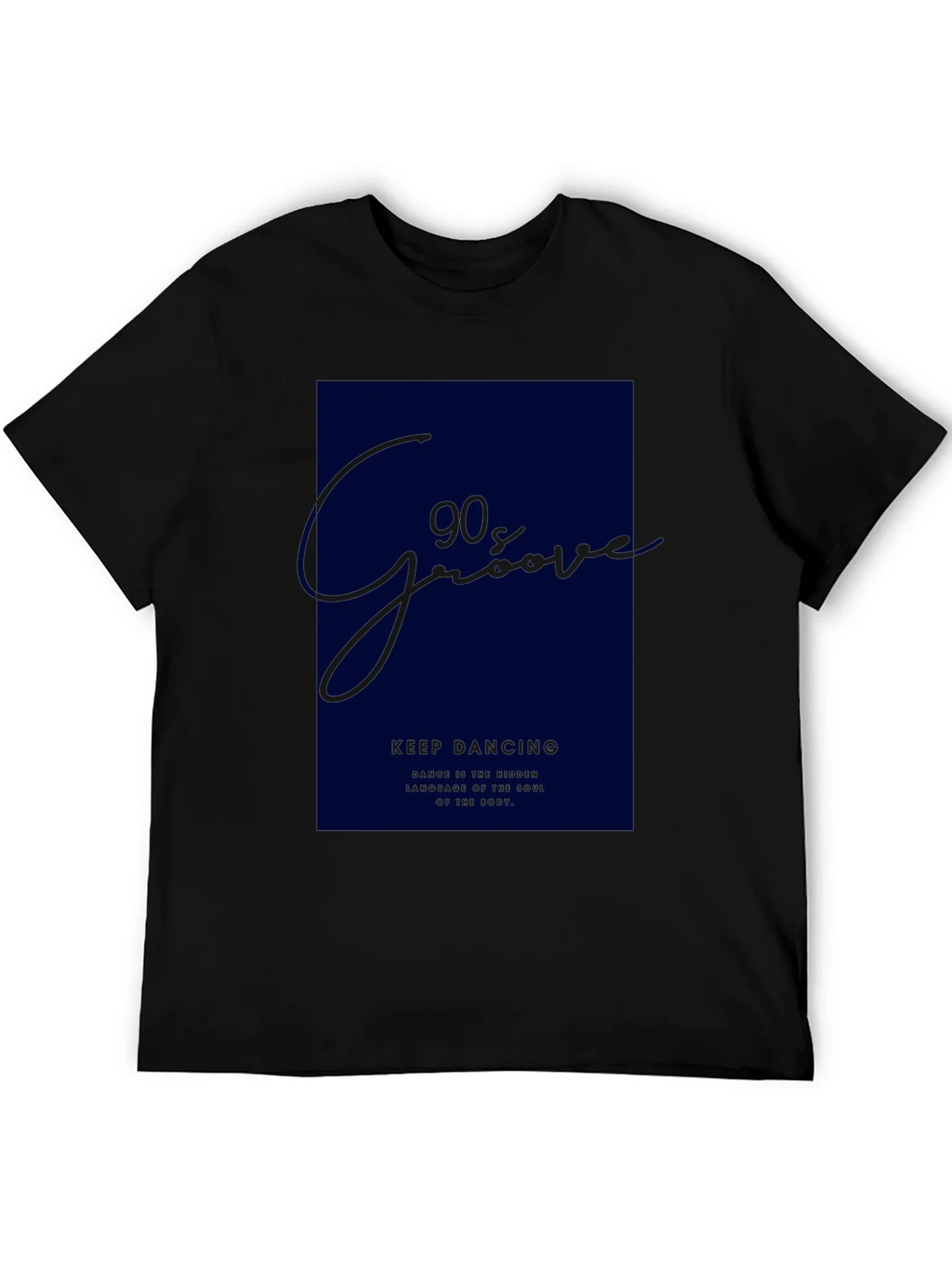 90s Groove Black Graphic Tee product image 5