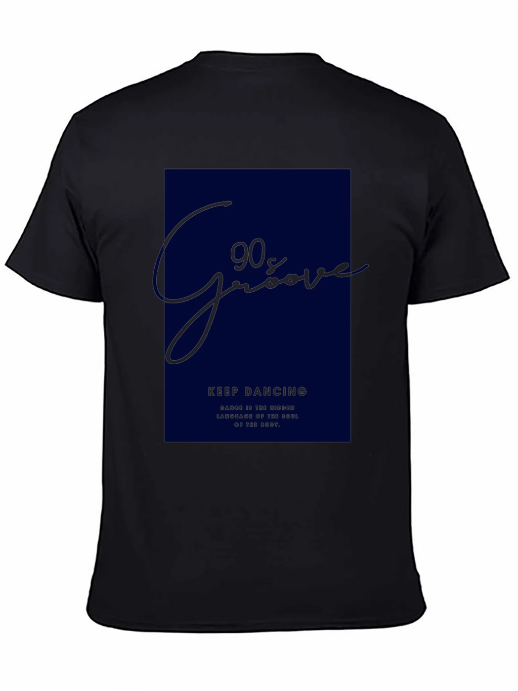 90s Groove Black Graphic Tee product image 4