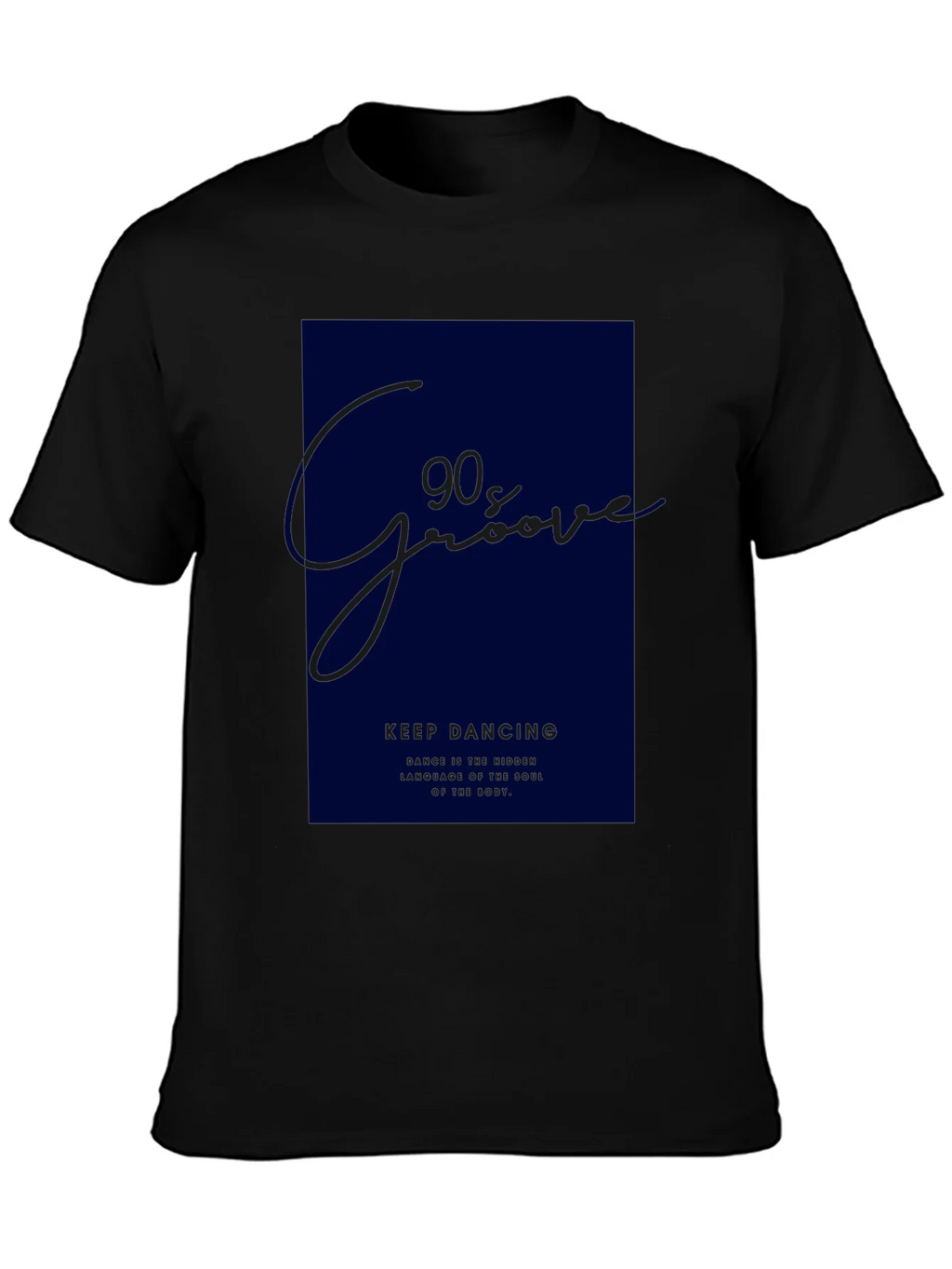90s Groove Black Graphic Tee product image 3