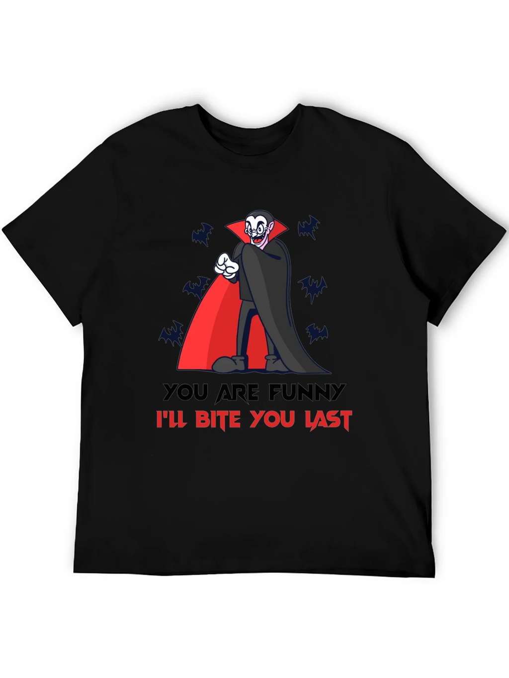 Funny Vampire Bite You Last Graphic T-Shirt product image 5