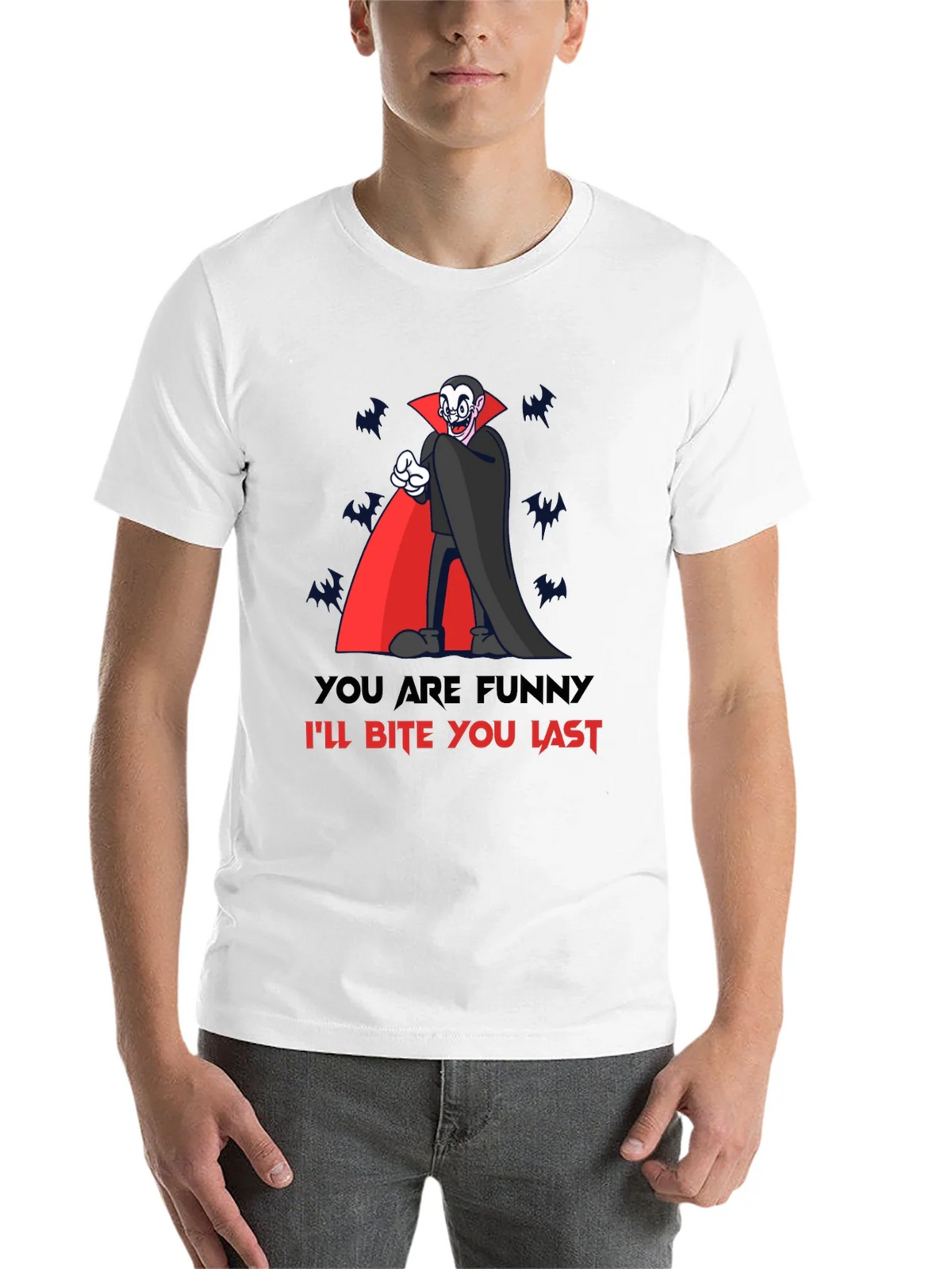 Funny Vampire Bite You Last Graphic T-Shirt product image 10