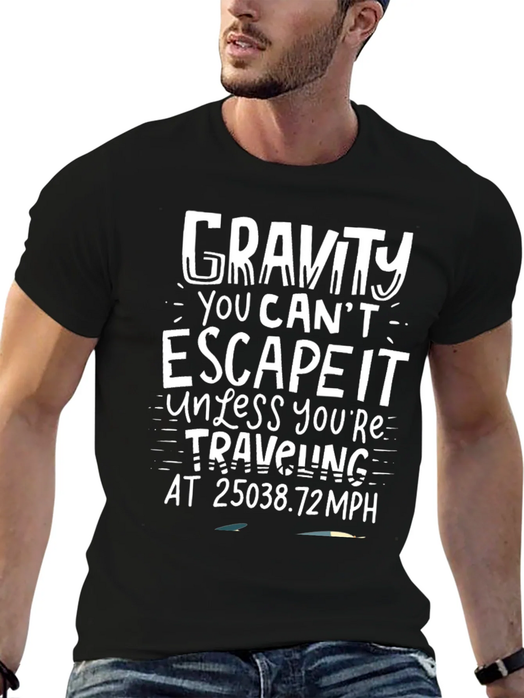 Gravity Escape Speed Novelty T-Shirt product image 6