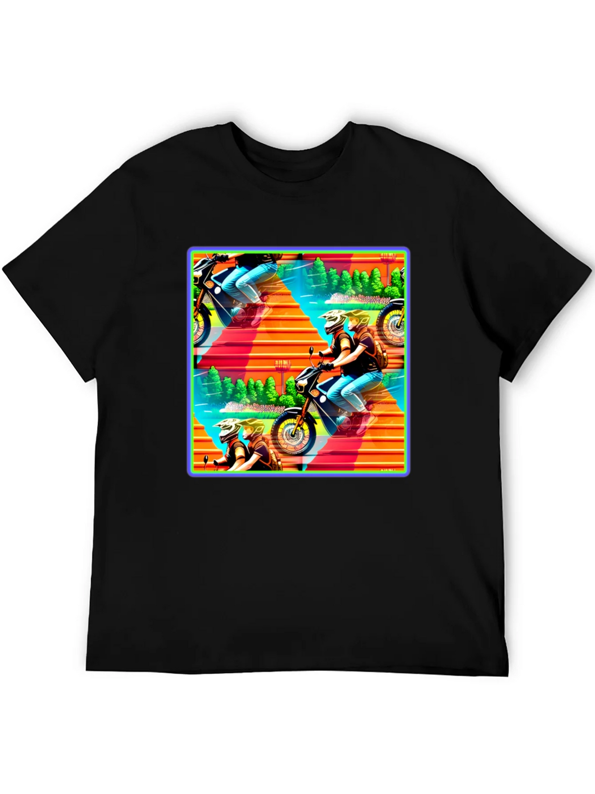 Motorcycle Adventure Graphic Tee product image 5