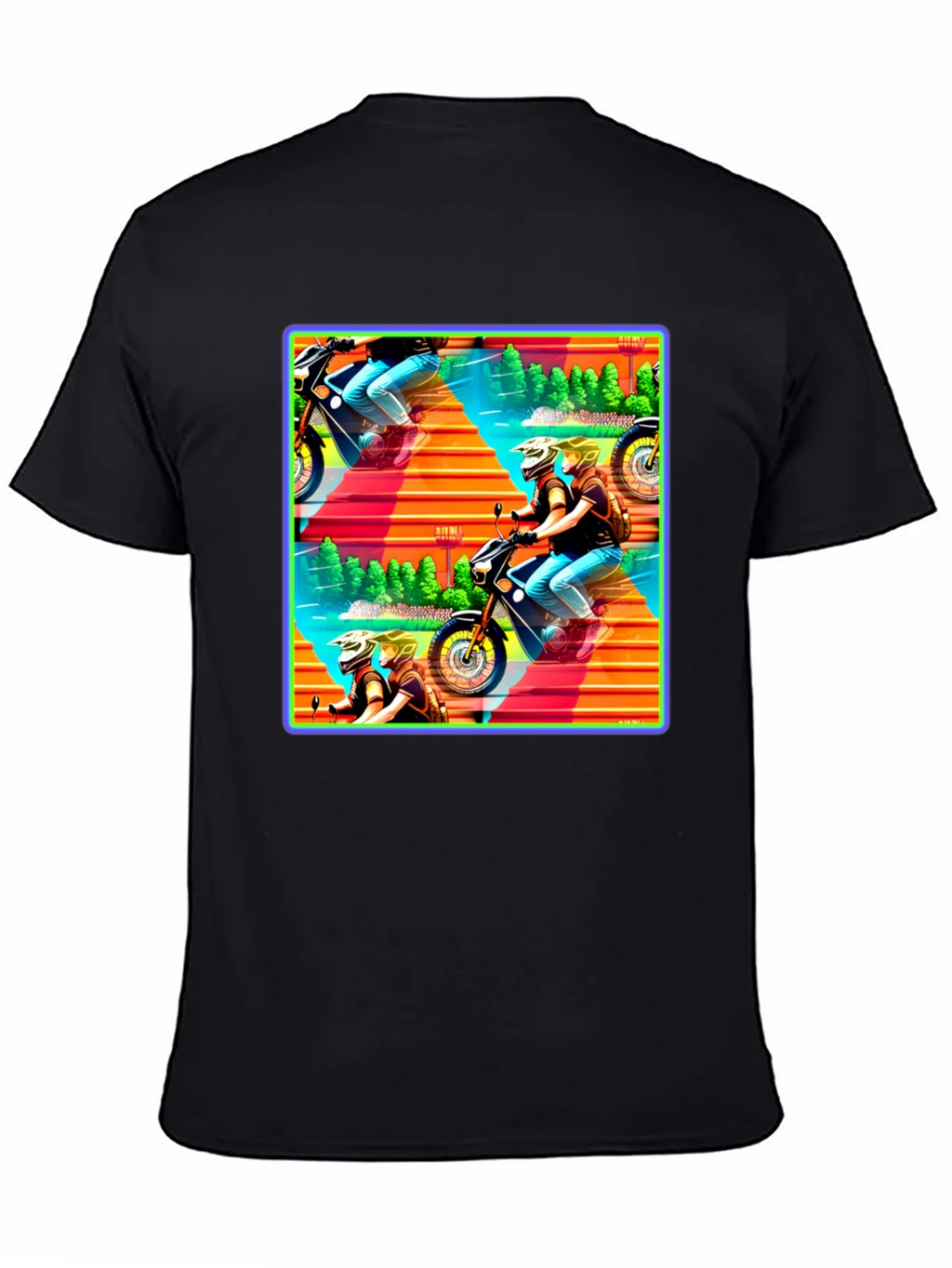 Motorcycle Adventure Graphic Tee product image 4