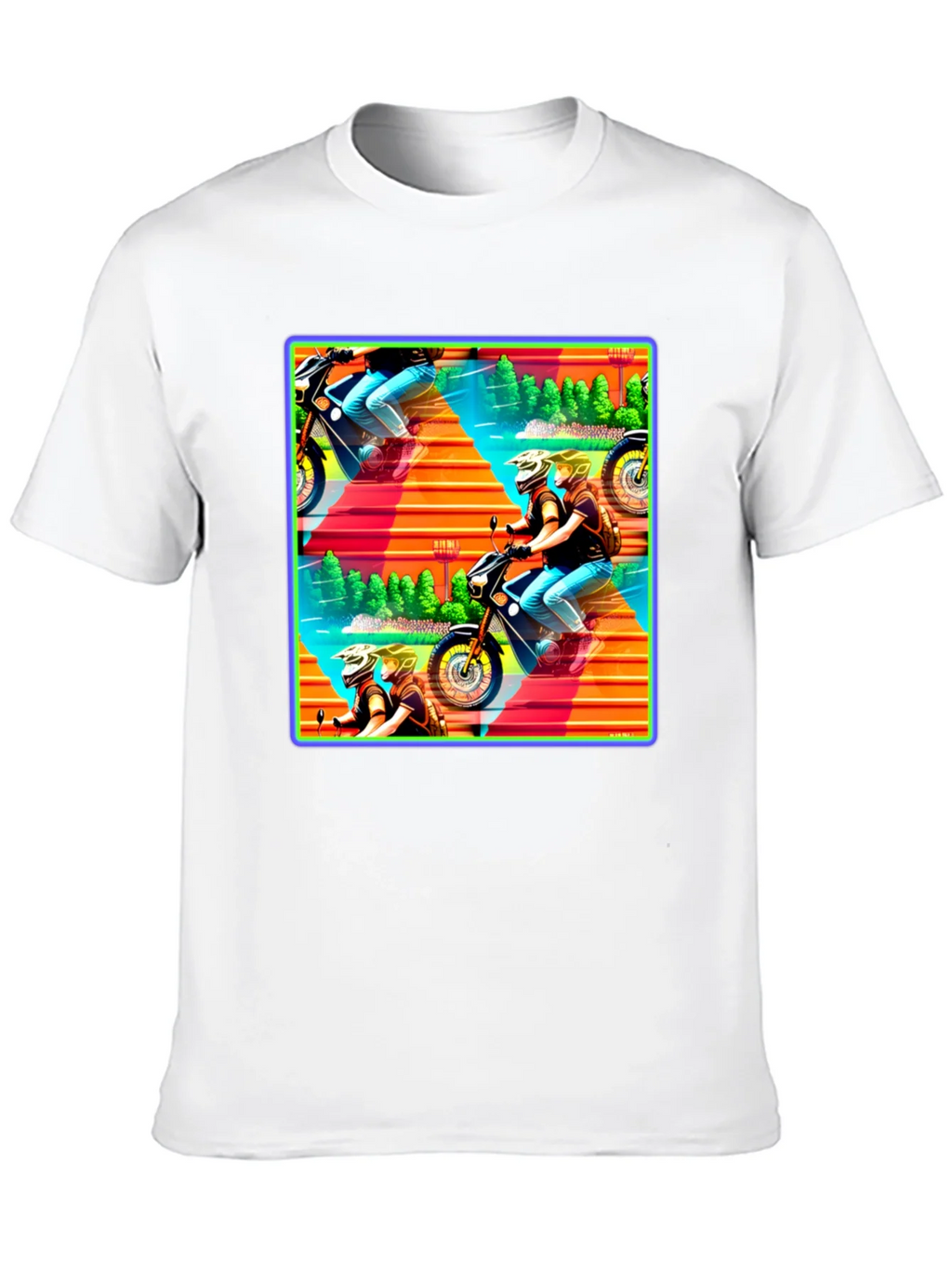 Motorcycle Adventure Graphic Tee product image 9