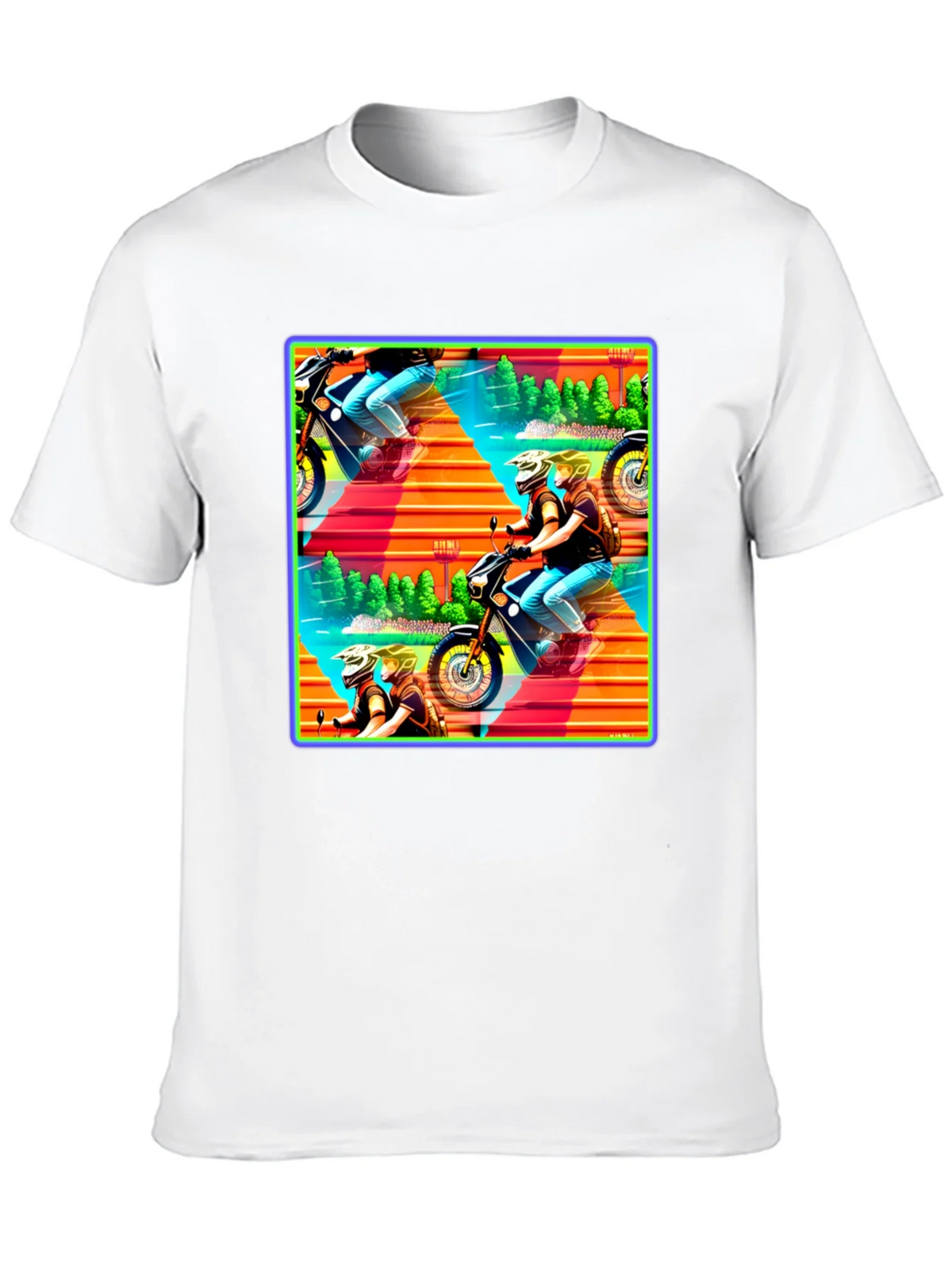 Motorcycle Adventure Graphic Tee product image 9