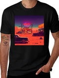 Retro Desert Neon T-Shirt product image 1