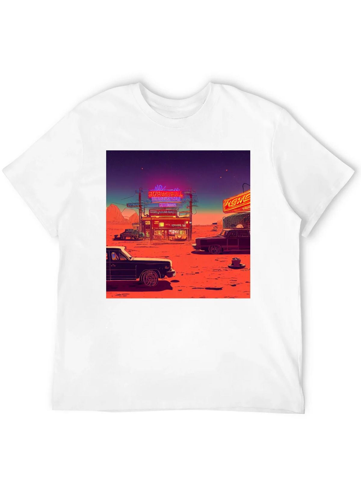 Retro Desert Neon T-Shirt product image 11