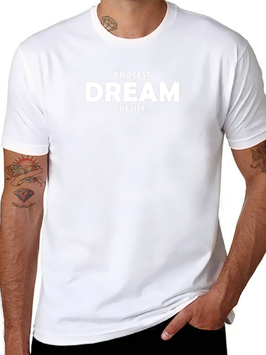 Protest Dream Resist T-Shirt - Activism Tee product image 7