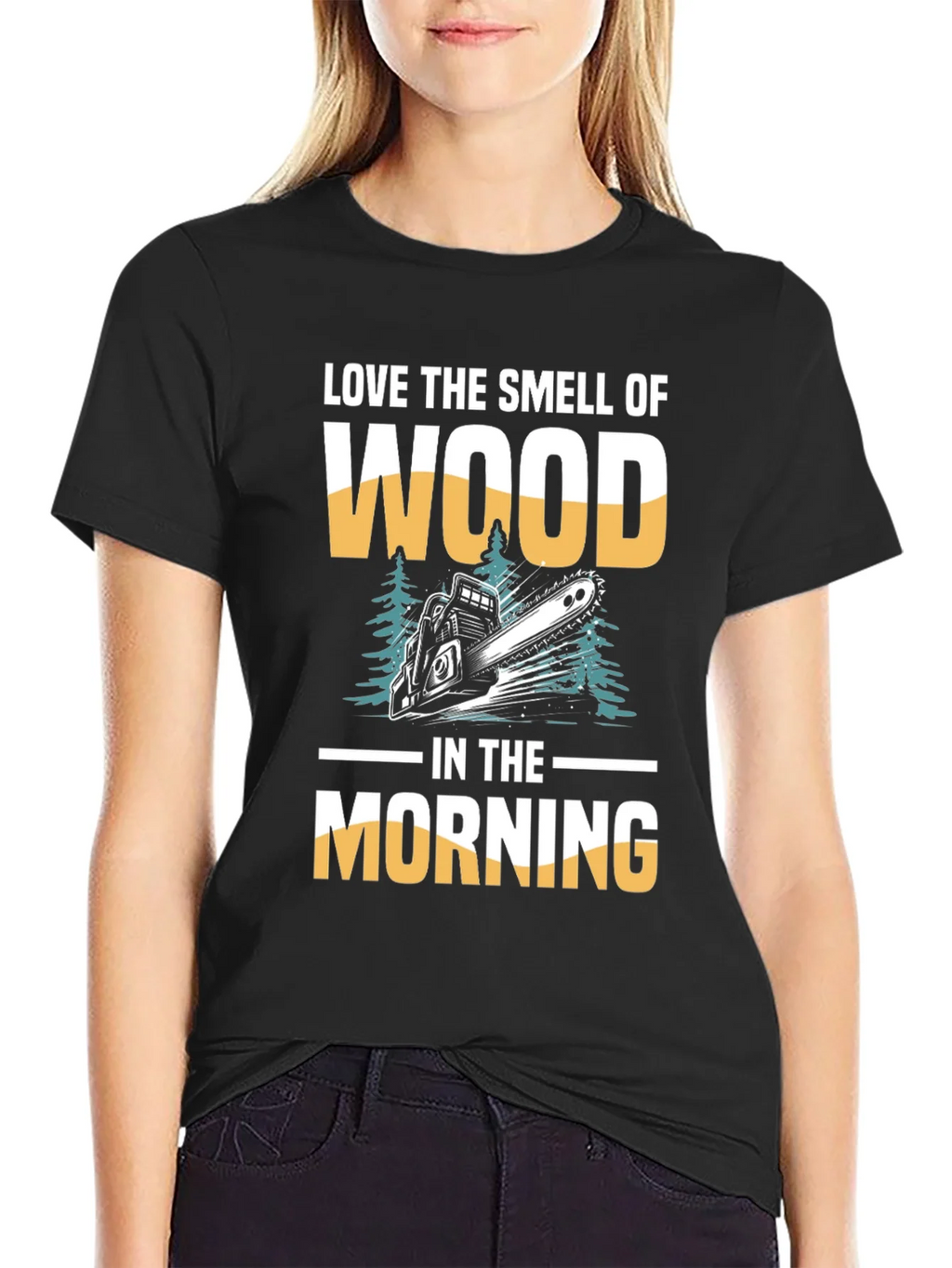 Love the Smell of Wood T-Shirt product image 2