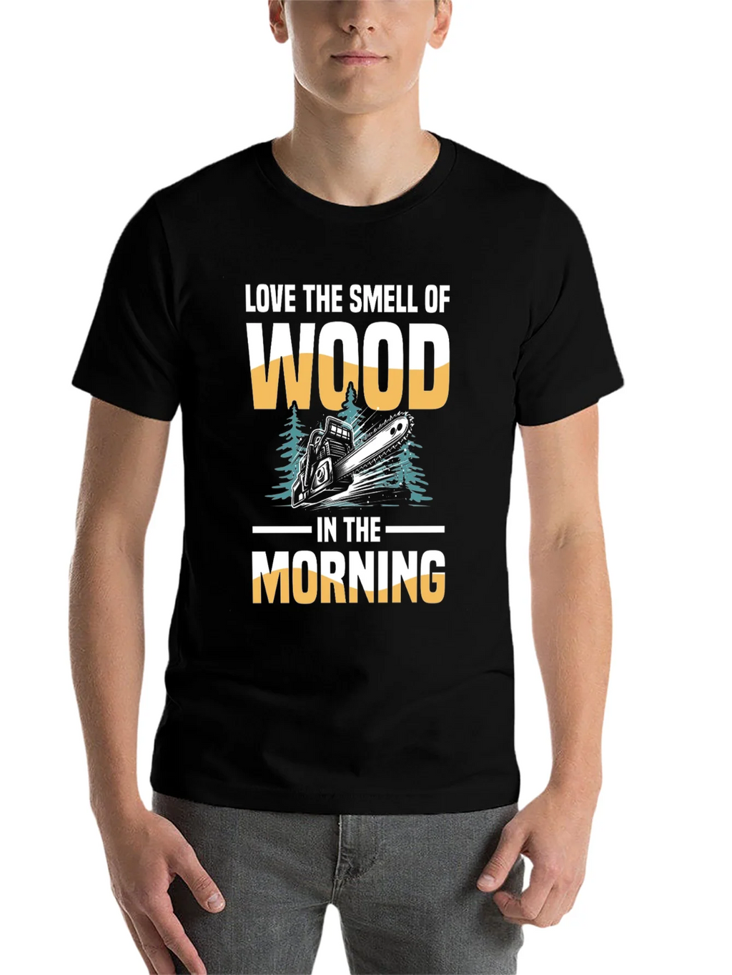 Love the Smell of Wood T-Shirt product image 4