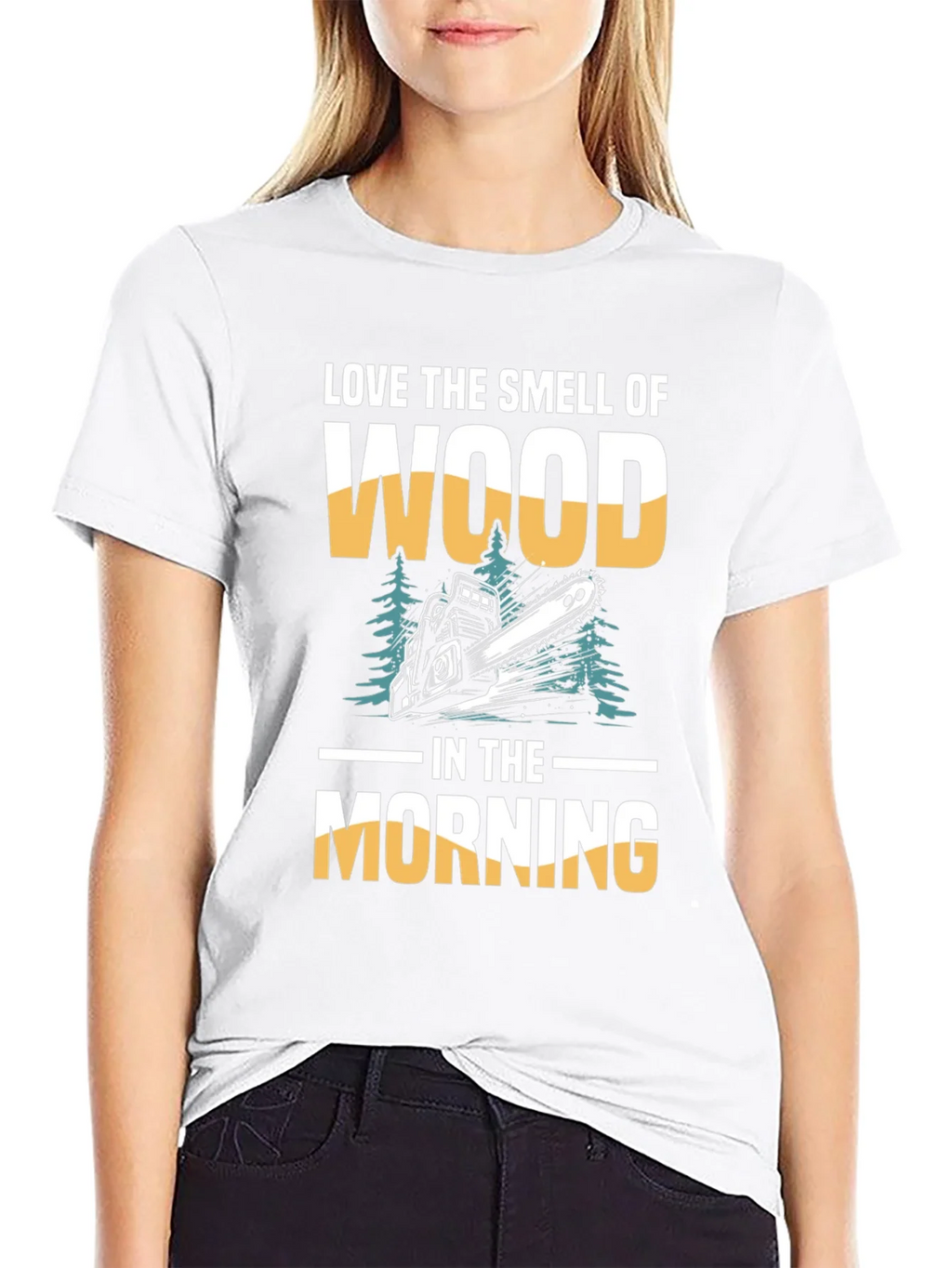 Love the Smell of Wood T-Shirt product image 8