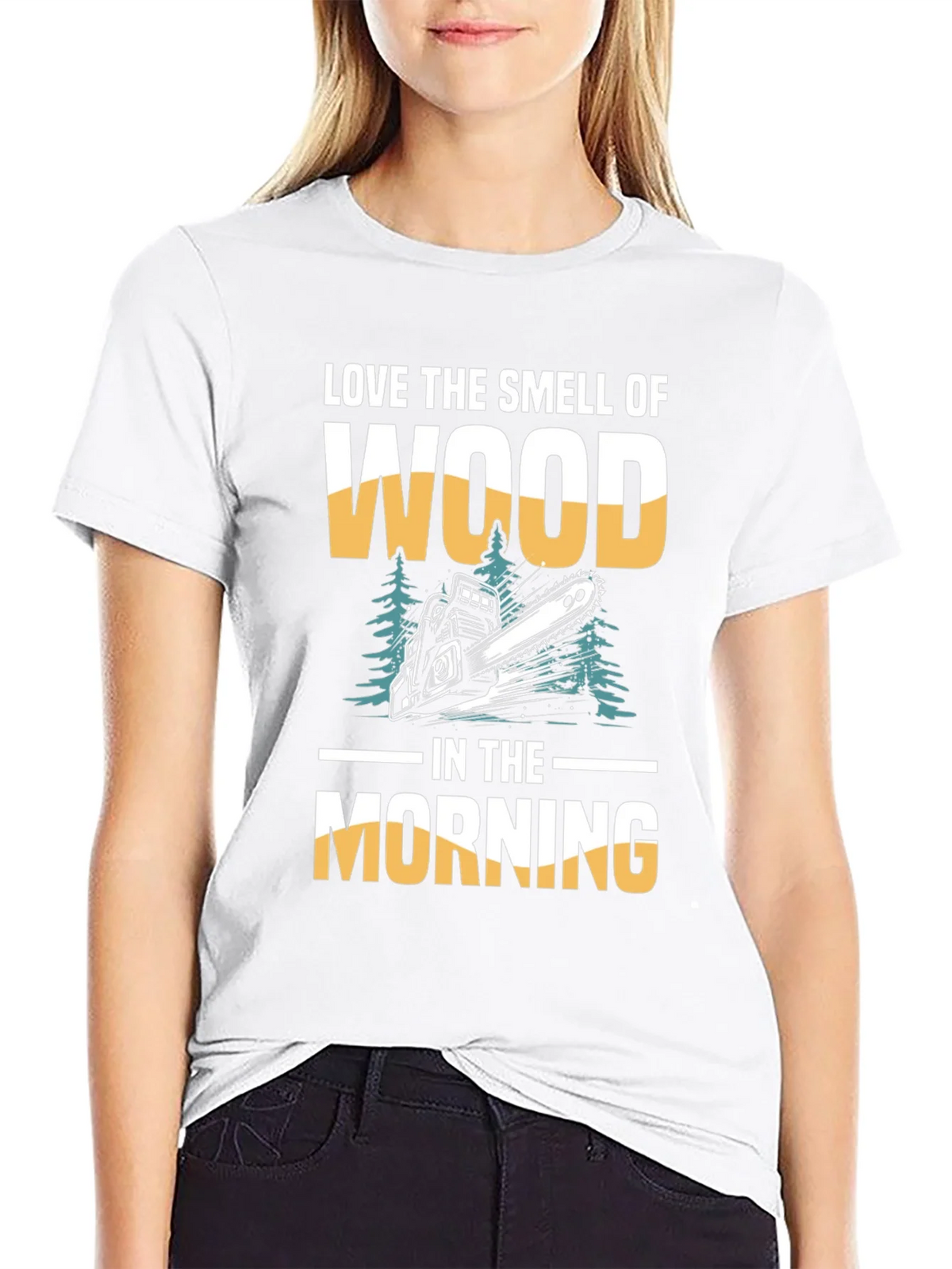 Love the Smell of Wood T-Shirt product image 8