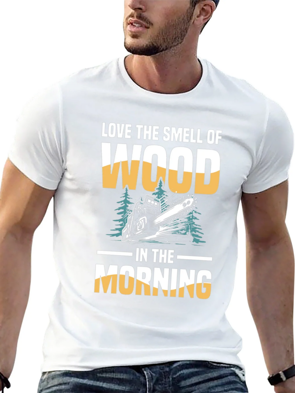 Love the Smell of Wood T-Shirt product image 12