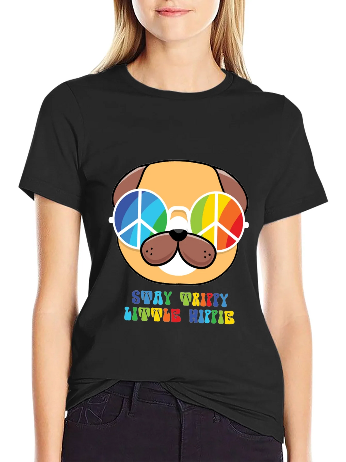 Stay Trippy Little Hippie T-Shirt product image 2