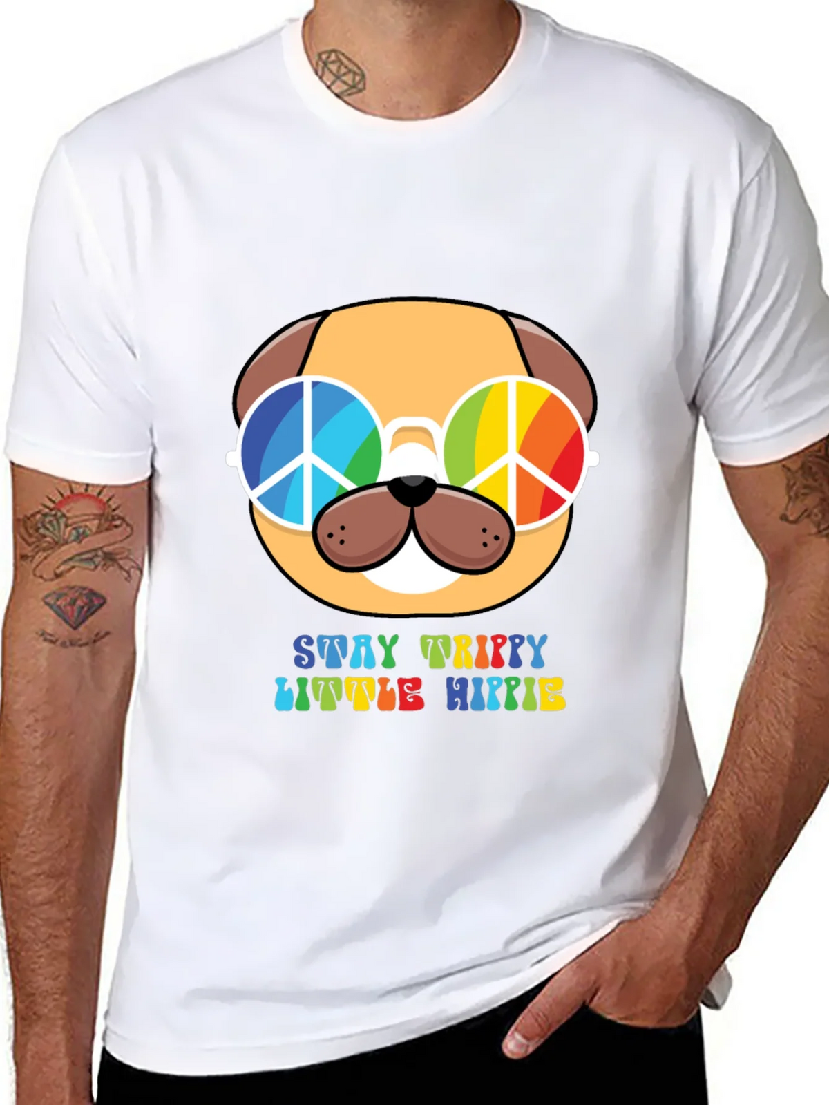 Stay Trippy Little Hippie T-Shirt product image 7