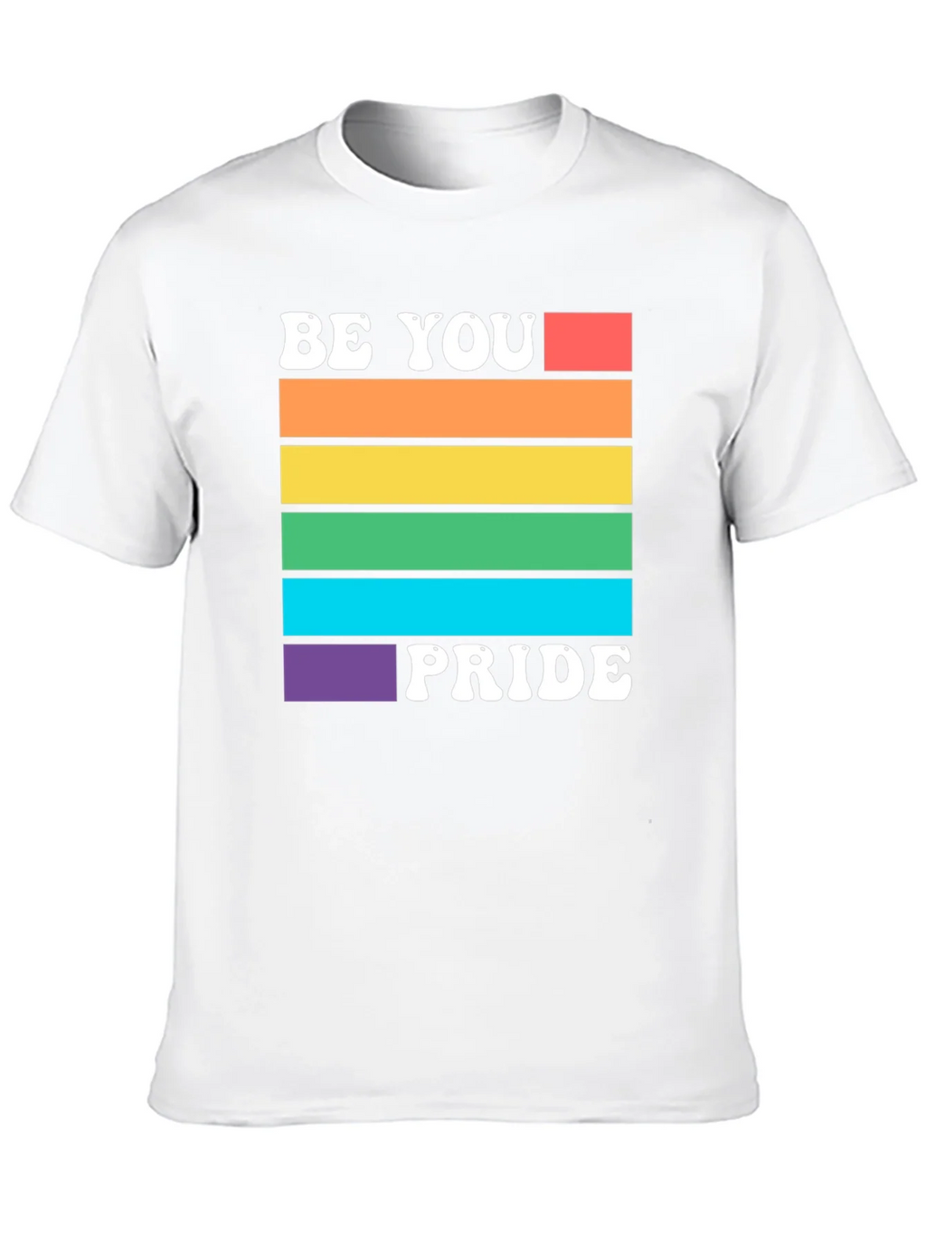 Be You Pride Rainbow Graphic T-Shirt product image 5