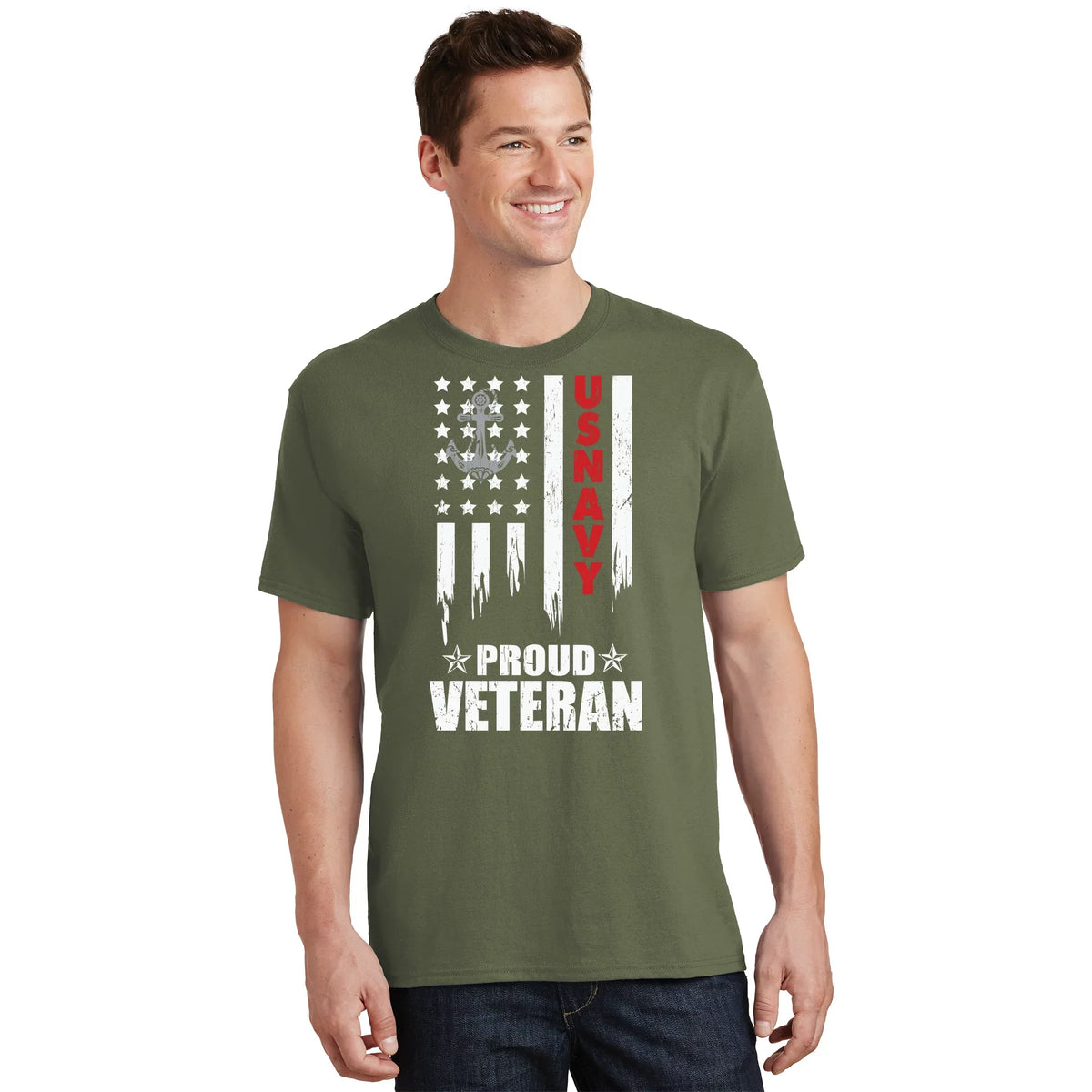 Memorial Day Proud Veteran T-Shirt product image 1