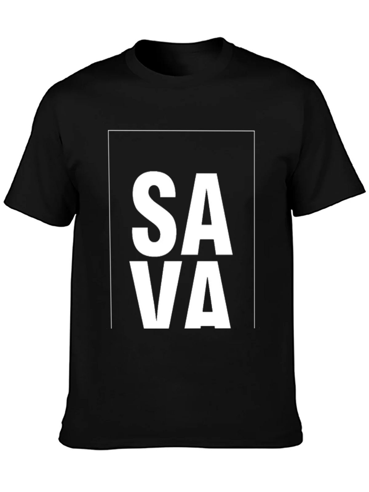 SAVA Graphic Black T-Shirt product image 3
