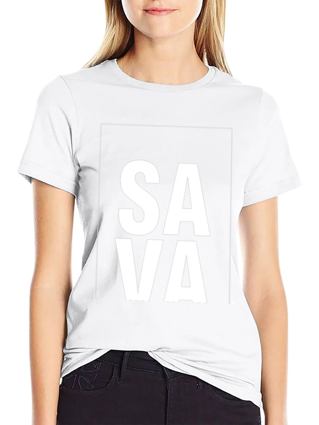 SAVA Graphic Black T-Shirt product image 8